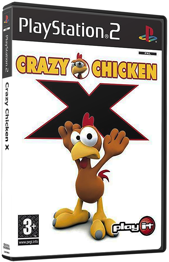 แผ่นเกมส์ PS2 : Crazy Chicken X