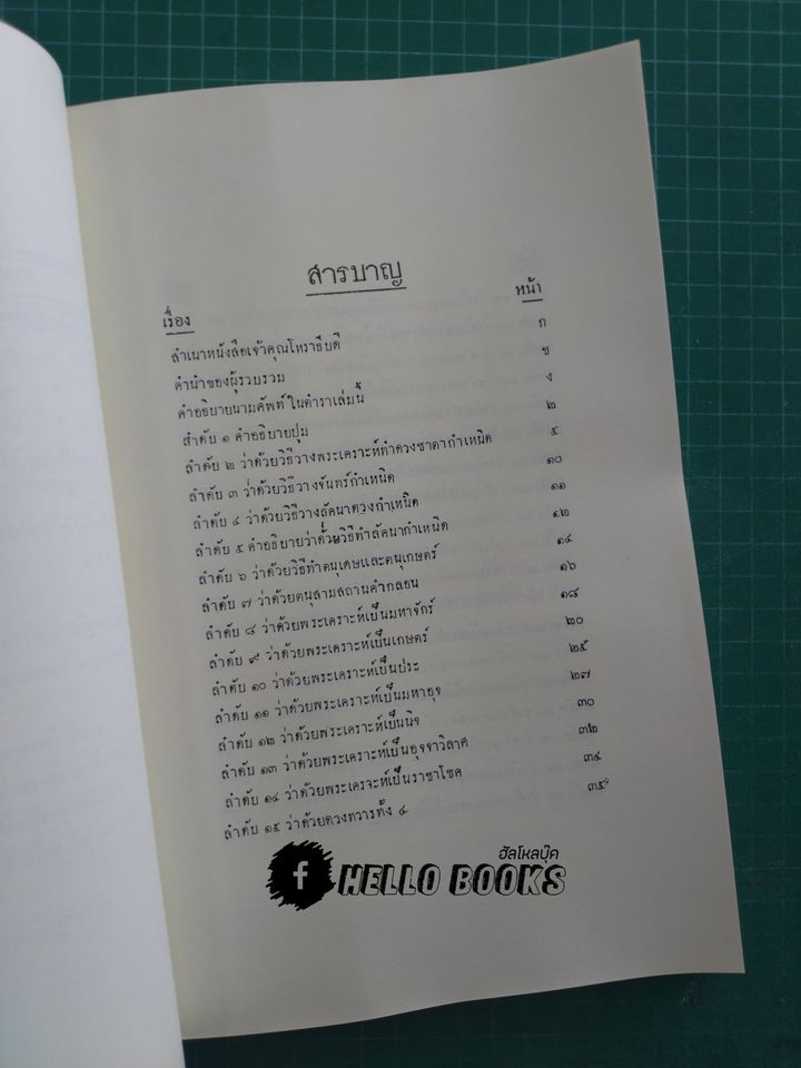 ตำราโชติยนิติ์ เล่ม ๑