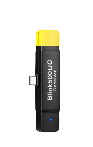 Saramonic Blink500 RXUC ไมโครโฟนไร้สาย คลื่น2.4GHz สำหรับสมาร์ทโฟนที่รองรับ Tpye-C (1ตัวรับ)