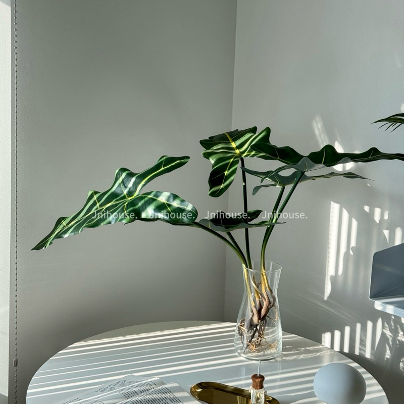 [พร้อมส่ง] Jnihouse : กิ่งไม้ประดิษฐ์ อโลคาเซีย ซาเรียน (หูช้าง)(Tree)