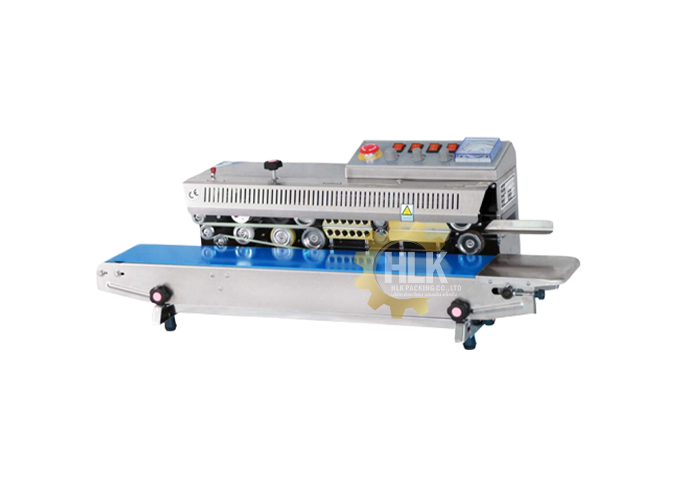 เครื่องซีลสายพานแนวนอน พิมพ์วันที่ รุ่น Hualian: FRBM-810I