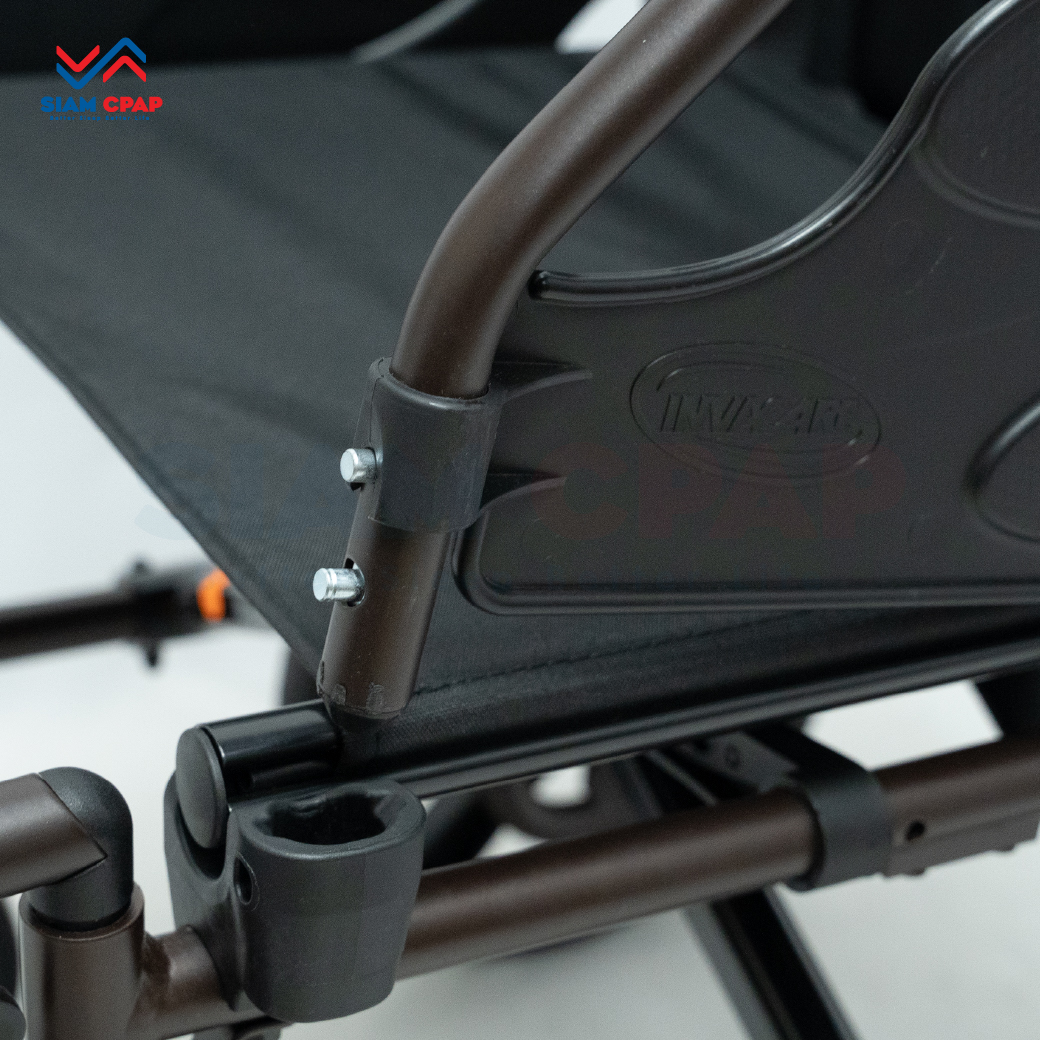 รถเข็นผู้ป่วย วีลแชร์ผู้สูงอายุพกพา รุ่นใหม่ ยี่ห้อ Invacare รุ่น Action 2NG Transit Lite รับประกัน 2 ปี