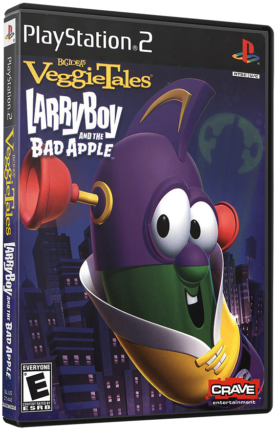 แผ่นเกมส์ PS2 : Big Idea's Veggie Tales - LarryBoy and the Bad Apple