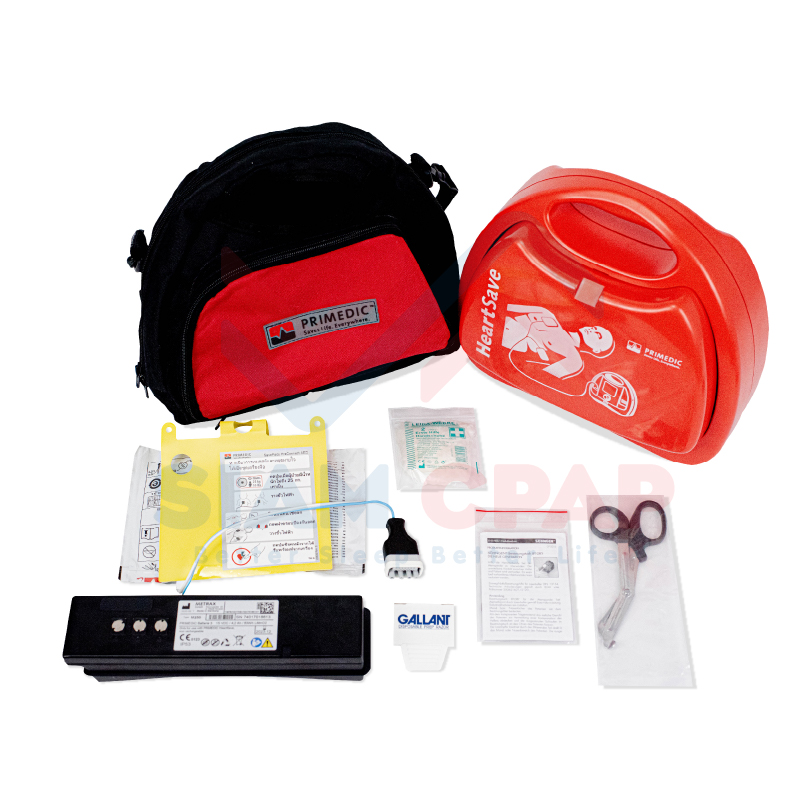 เครื่องกระตุกหัวใจด้วยไฟฟ้าแบบอัตโนมัติ รุ่น Heart Save PAD รับประกัน 2 ปี