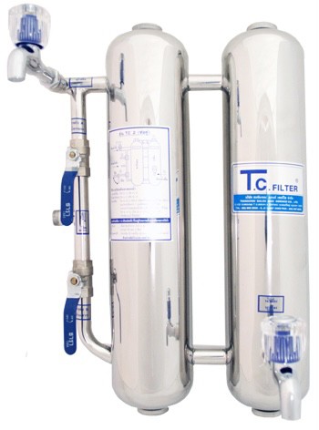 เครื่องกรองน้ำดื่ม 2 ท่อ สแตนเลส (STL)
