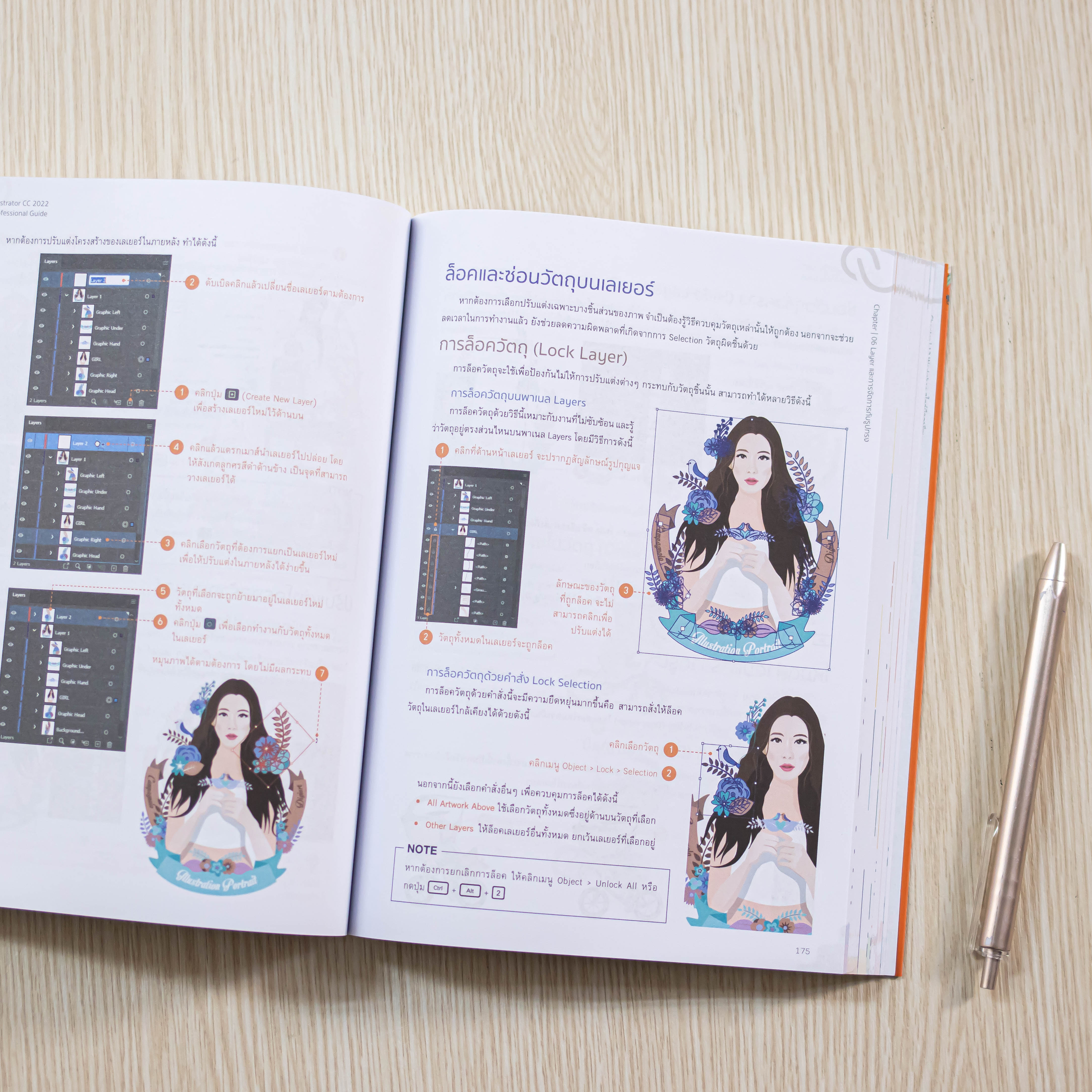 Infopress (อินโฟเพรส) หนังสือ Illustrator CC 2022 Professional Guide - 73124