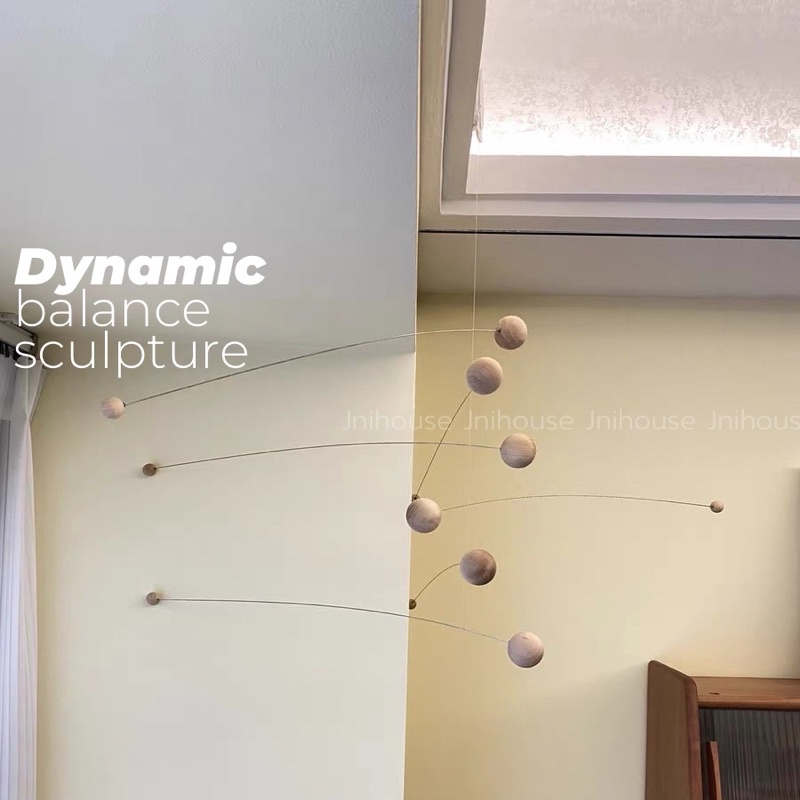 [พร้อมส่ง] Jnihouse : โมบายประดับ Dynamic balance sculpture