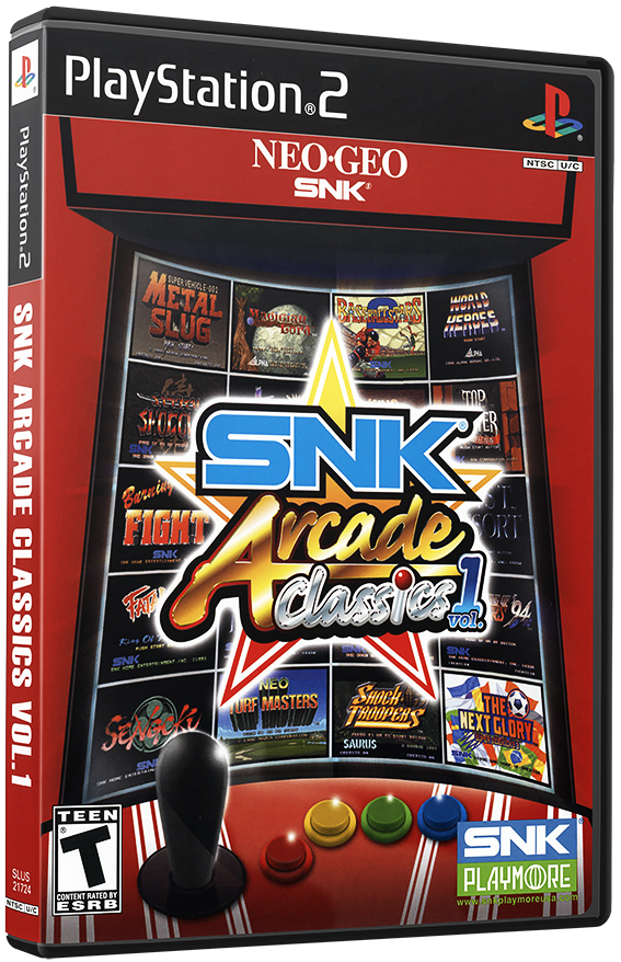 แผ่นเกมส์ PS2 : SNK Arcade Classics Vol. 1
