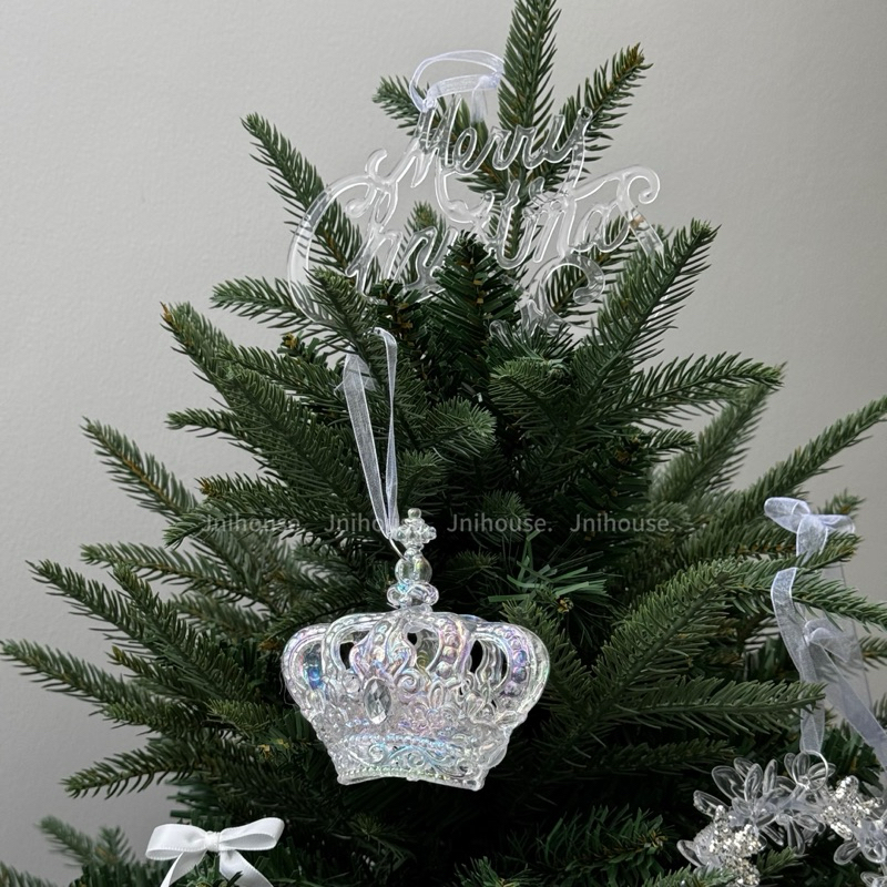[พร้อมส่ง] Jnihouse : ตัวห้อยประดับต้นคริสต์มาส (snow glow)