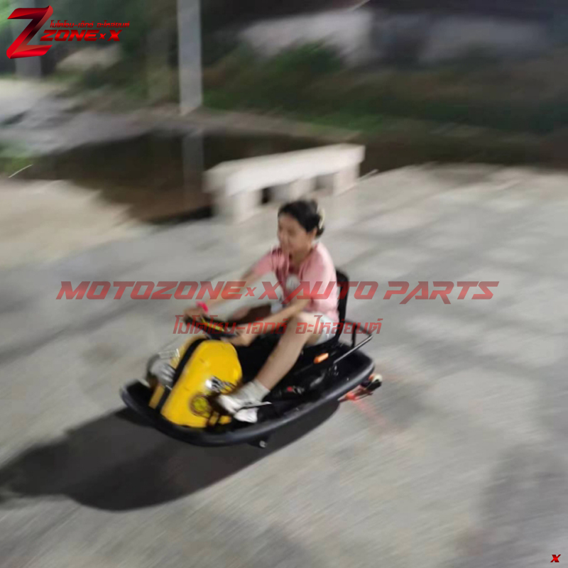 โกคาร์ทดริฟท์ รถซิ่งรถดริฟท์ การพานิช สวนสนุก Crazy Drift cart ZONE-X(โซน เอ็กซ์) GKP8E 350w 25กม/ชม