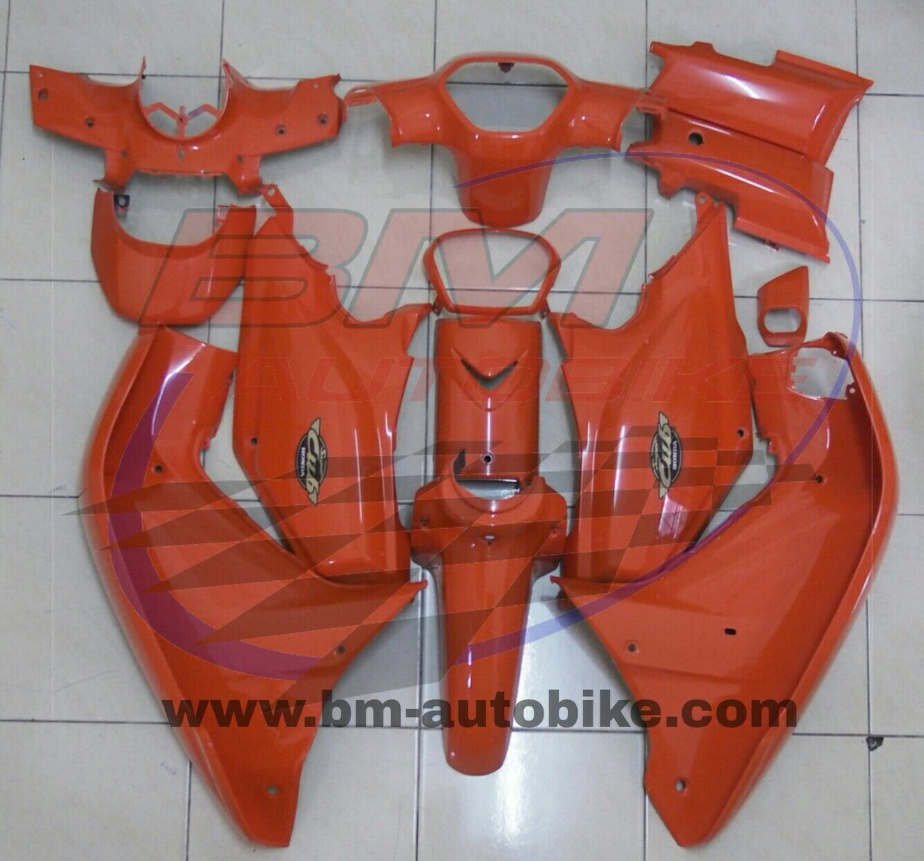 ชุดสี DREAM SUPER CUB 110I สีส้มล้้วน 4 กก.