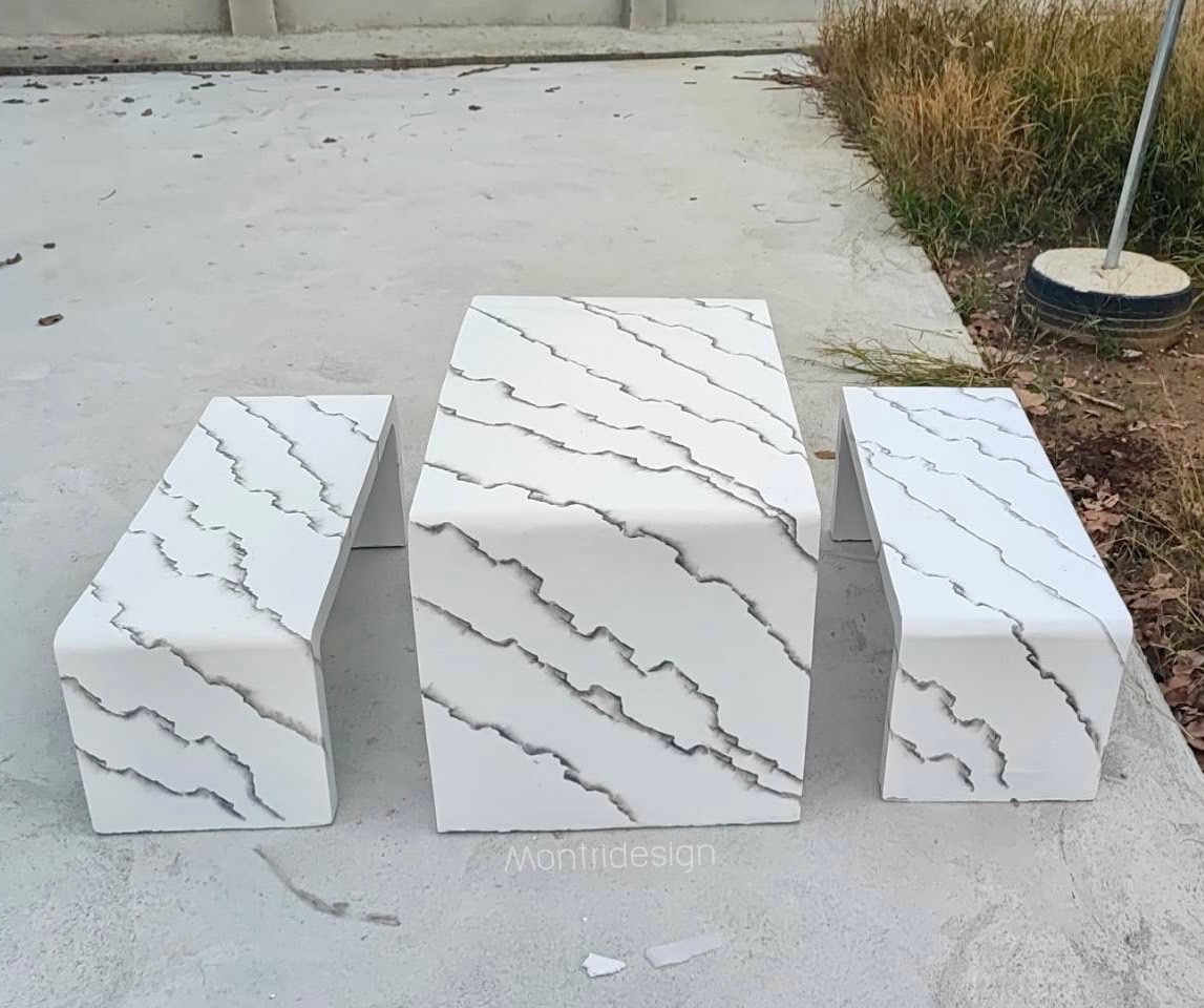 เก้าอี้ปูนซีเมนต์สไตล์ลอฟท์ รุ่น Loft A3 โต๊ะปูนลอฟท์