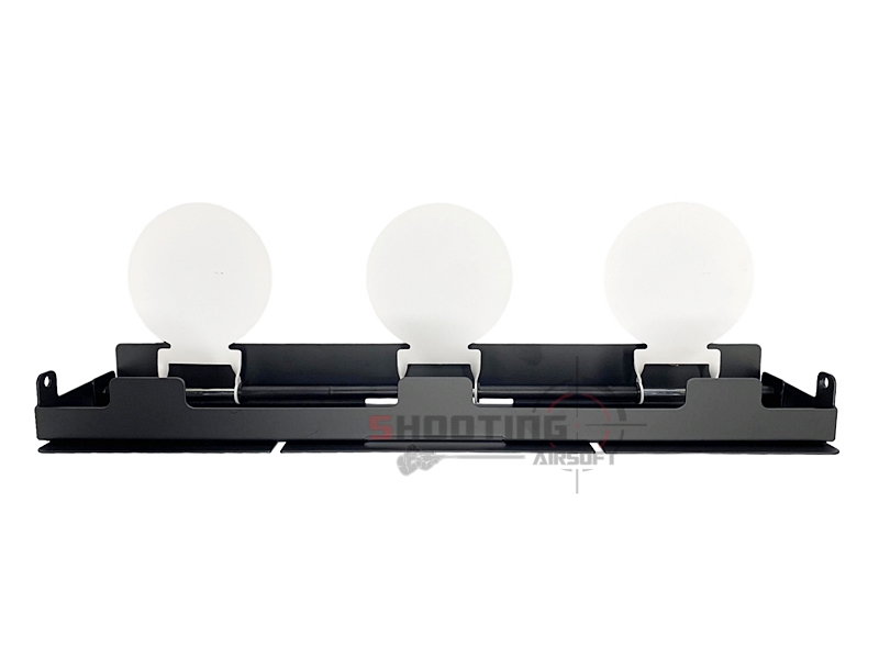 เป้าซ้อมยิงบีบีกัน ทรงแนวนอน 3 เป้าใหญ่