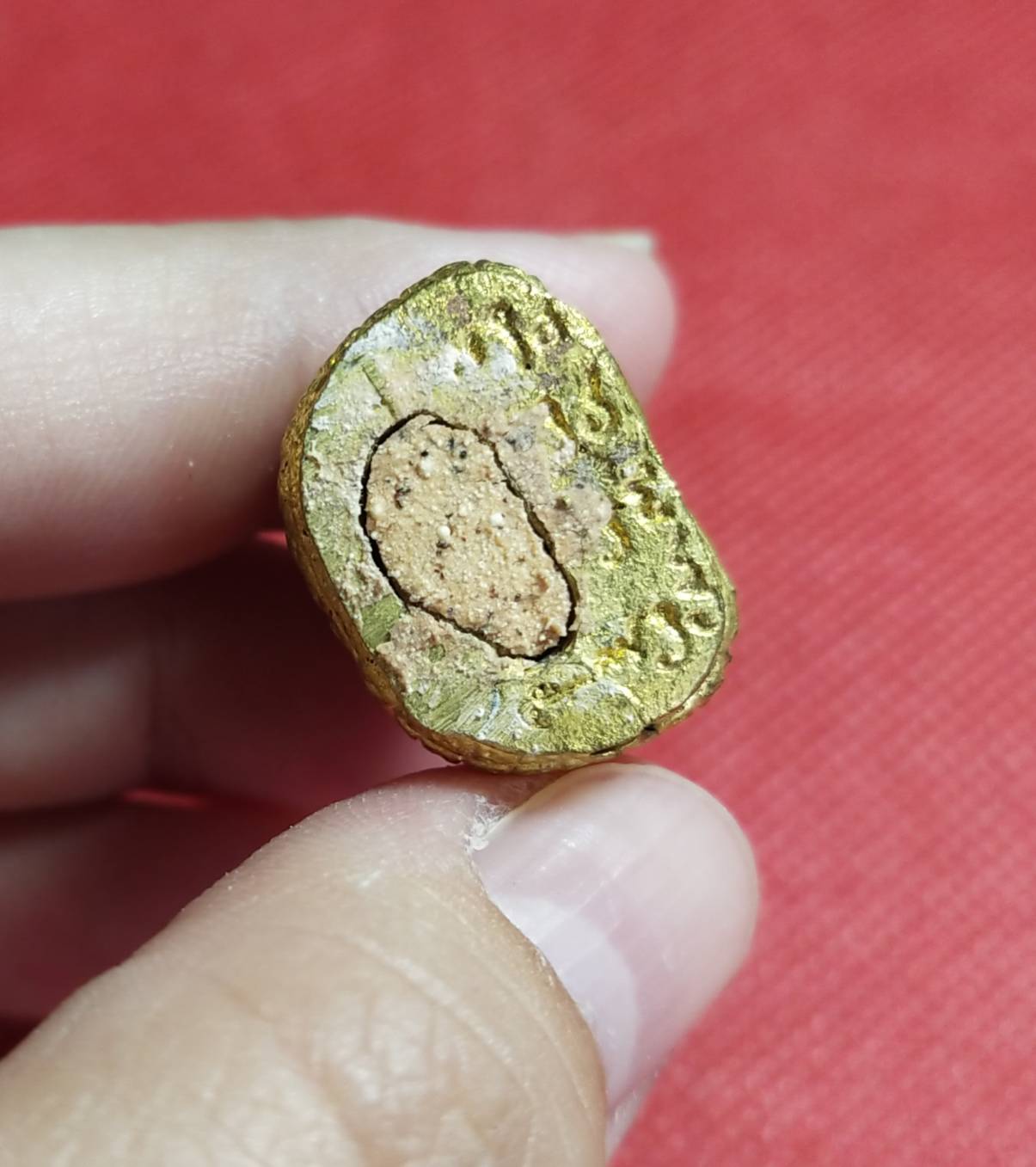 พระสังกัจจายน์ รุ่น๑ เนื้อชนวนทอง( เลข5 ) หลวงปูสิงห์โต สำนักสงฆ์ป่าทรงธรรม ปี 2564