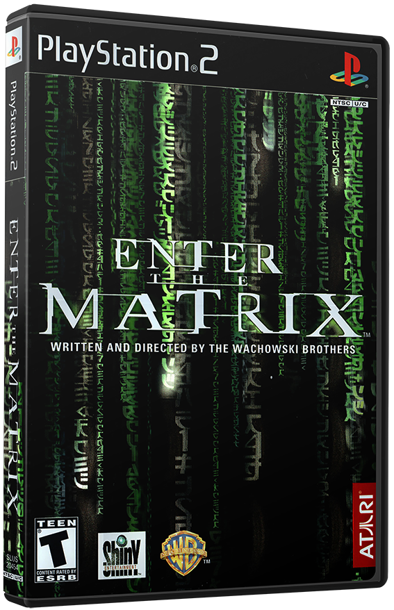 แผ่นเกมส์ PS2 : Enter the Matrix