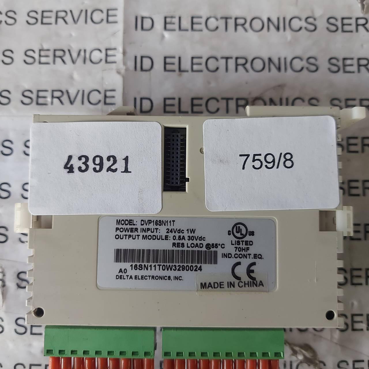 PLC " DELTA " MODEL : DVP16SN11T
