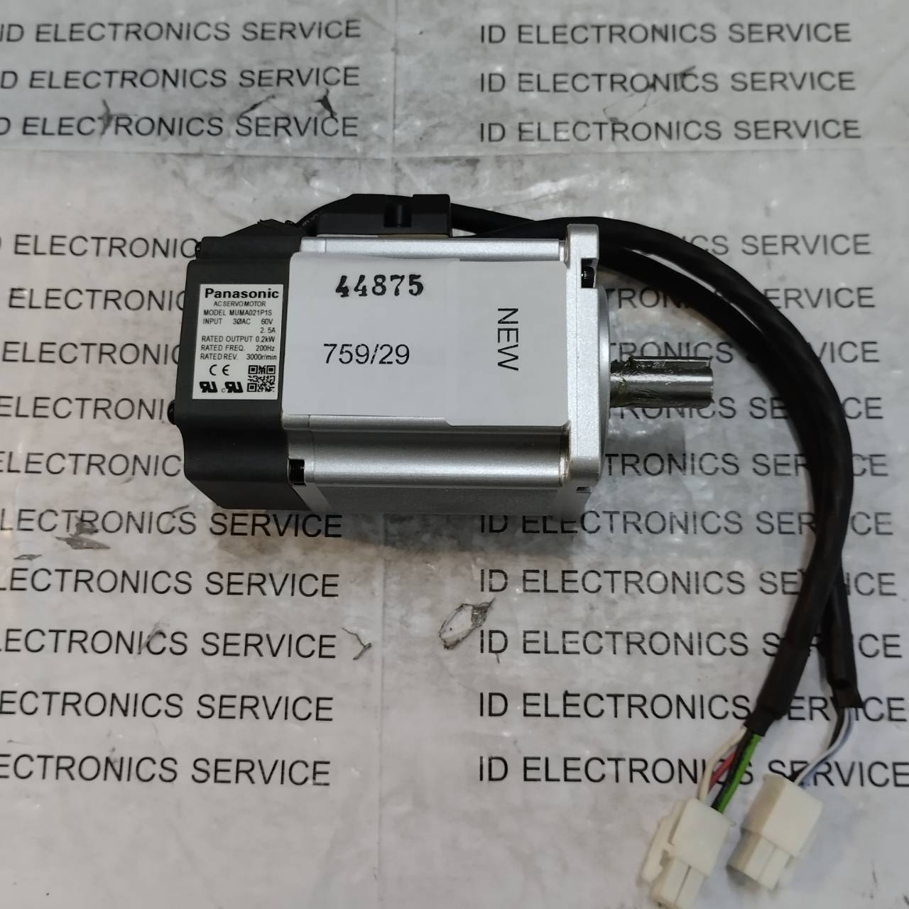 SEVO MOTOR " PANASONIC " MODEL : MUMA021P1S