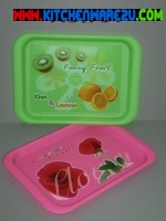 P07117 ถาดหลี่ยม พิมพ์ลาย (26*36*2 ซม.) 734 CK สำหรับขาย 25 บาท ราคาส่งต่อ 1 โหล:12 ใบ