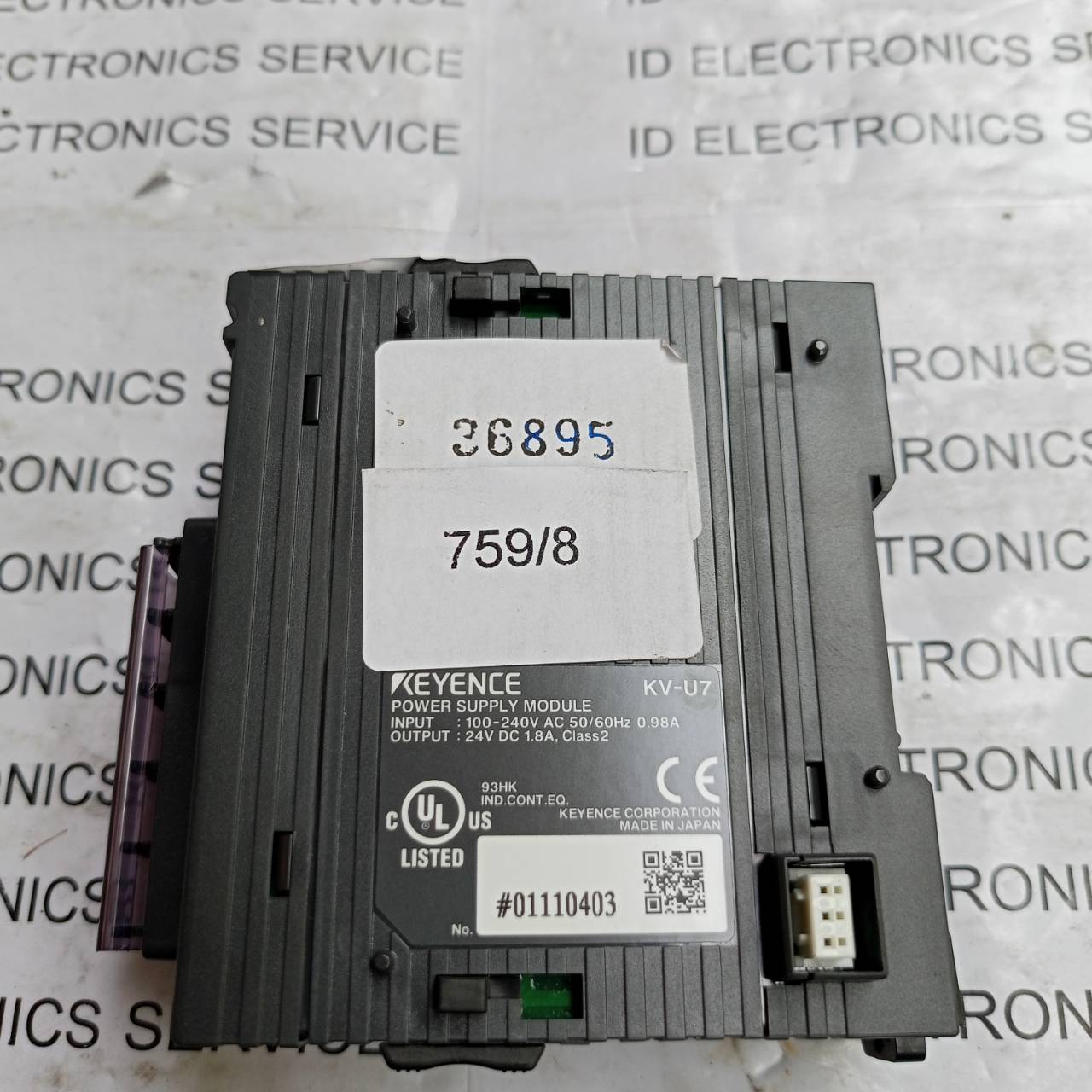 PLC " KEYENCE " MODEL : KV-U7