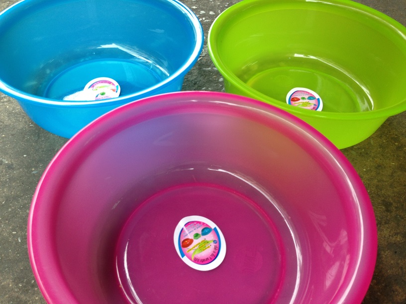P07293 กะละมังกลม 30 ซม สีหวาน เกรดเอ ขายดี 36 JN ราคาส่งต่อ 12 โหล: 144 ใบ: โหลละ 195 บาท