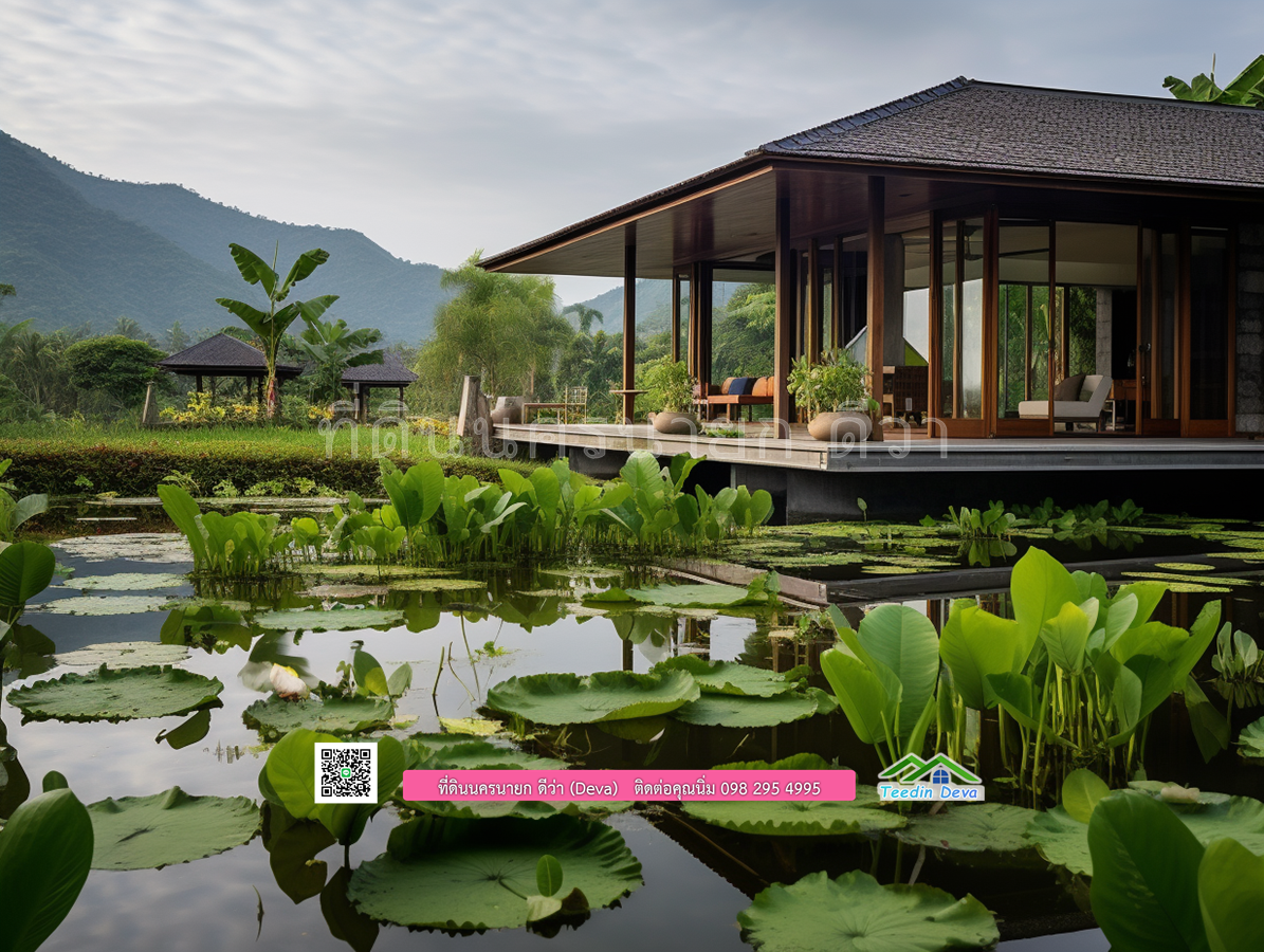 แบบบ้าน ตากอากาศ ริมน้ำ ริมแม่น้ำ