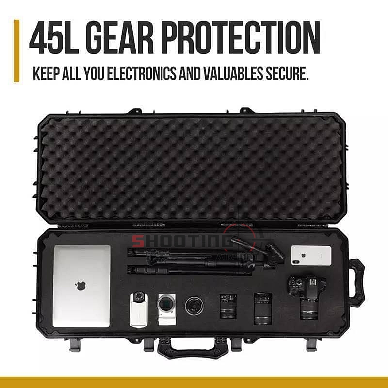 กล่องปืนยาว WST Safety Hard Case มีล้อลาก (43 นิ้ว)