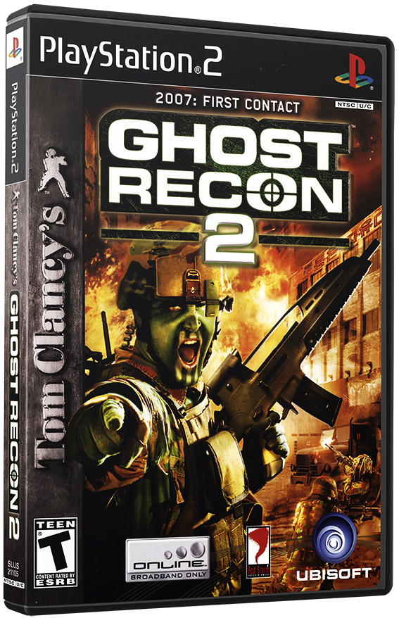 แผ่นเกมส์ PS2 : Tom Clancy's Ghost Recon 2