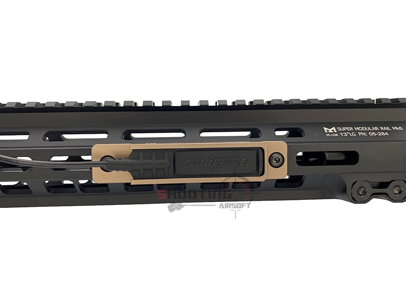 รางจับสวิตช์หางหนูไฟฉาย Mlok / Keymod (Cloud Defensive)