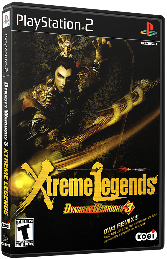 แผ่นเกมส์ PS2 : Dynasty Warriors 3 - Xtreme Legends
