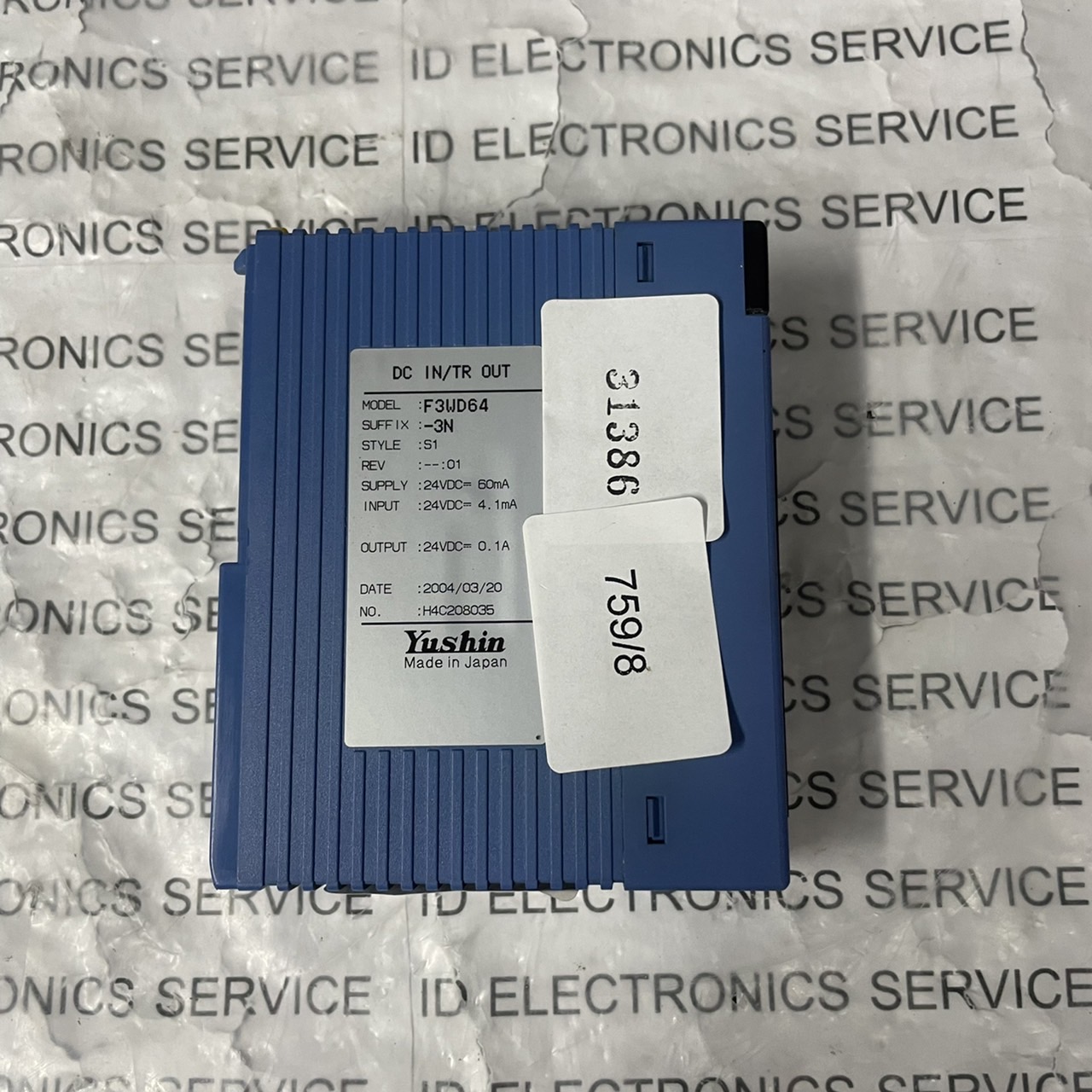 PLC " YOKOGAWA " MODEL : F3WD64-3N