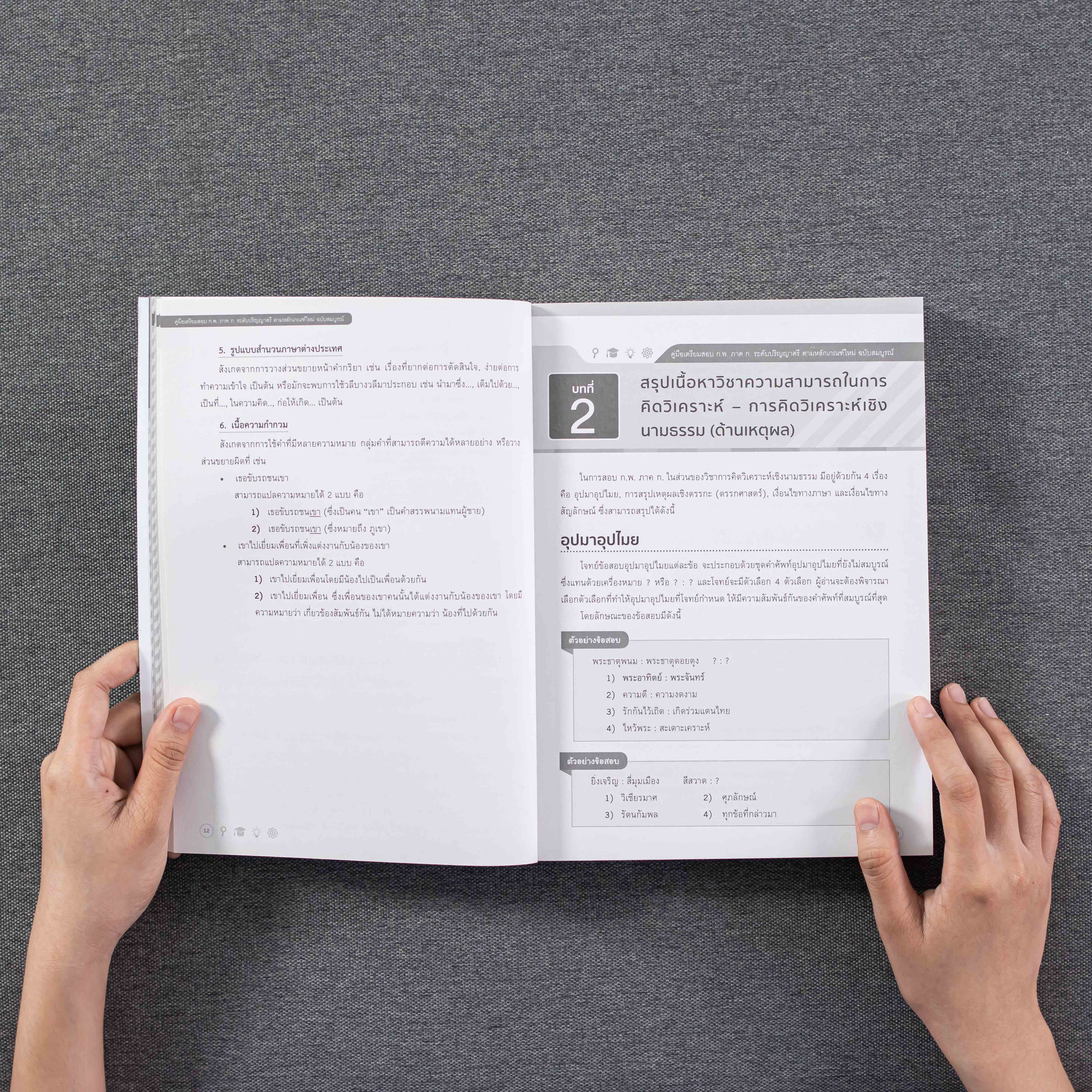 Infopress (อินโฟเพรส) คู่มือเตรียมสอบ ก.พ. ภาค ก. ระดับปริญญาตรี ตามหลักเกณฑ์ใหม่ ฉบับสมบูรณ์ - 71496
