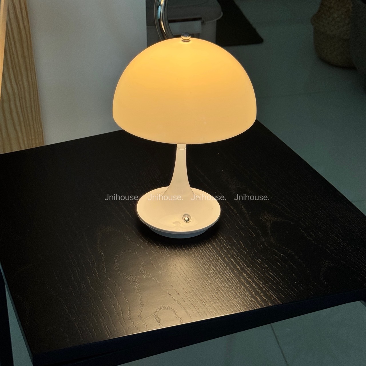 [พร้อมส่ง] Jnihouse : โคมไฟเห็ดขาว Mushroom Lamp ขนาดสูง 23 cm