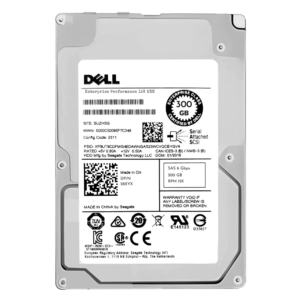 HDD Server Dell R230 300GB Hybrid SAS 6Gb 10K Harddisk Dell