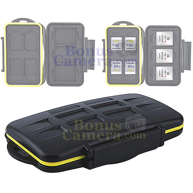 MC-XQDSD7 กล่องเก็บ XQD card ได้ 3 ชิ้น และ SD card ได้ 4 ชิ้น Memory Card case for 3 XQD Card + 4 SD Card
