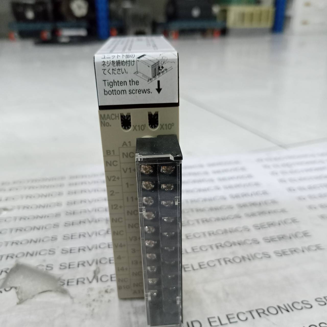 PLC " OMRON " MODEL : CS1W-DA041