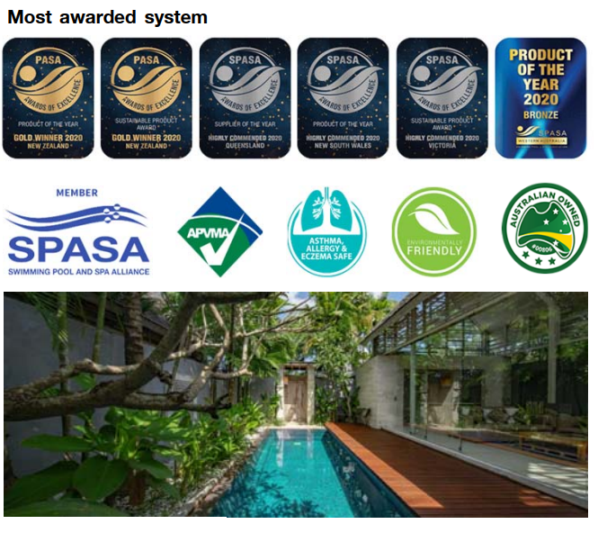 “NAKED” Freshwater Pool Systems Made In Australia