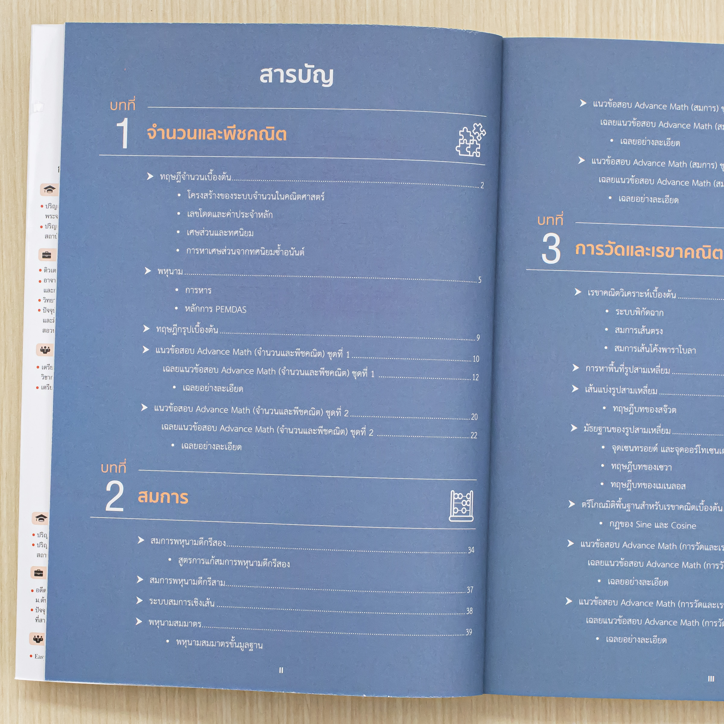 Infopress (อินโฟเพรส) หนังสือ Advance Maths ม.ต้น เข้มข้น เนื้อหา + ข้อสอบ มั่นใจเต็ม 100 -74947
