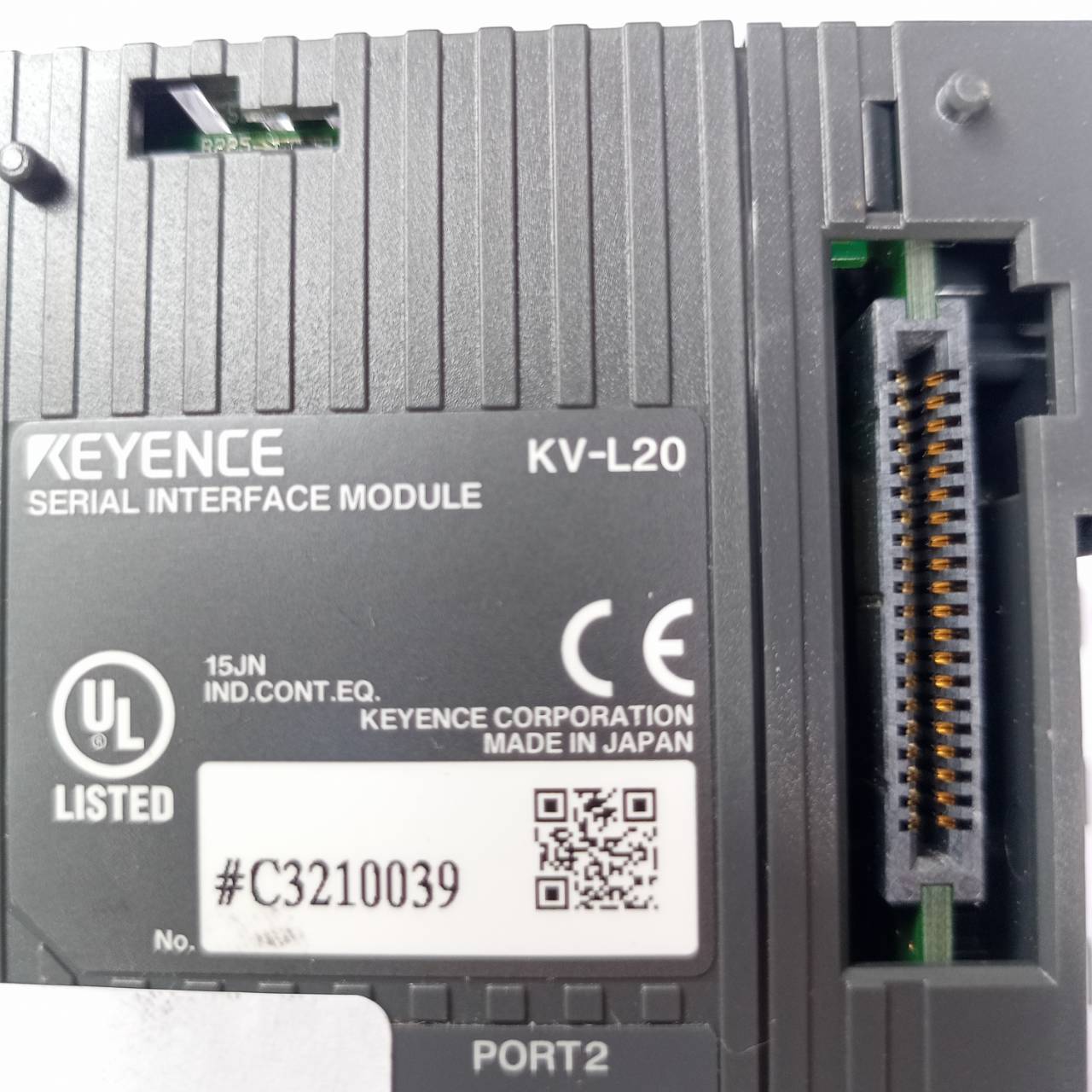 PLC " KEYENCE " MODEL : KV-L20
