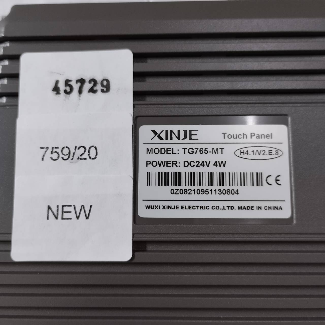 LCD TOUCH SCREEN " XINJE " MODEL : TG765-MT