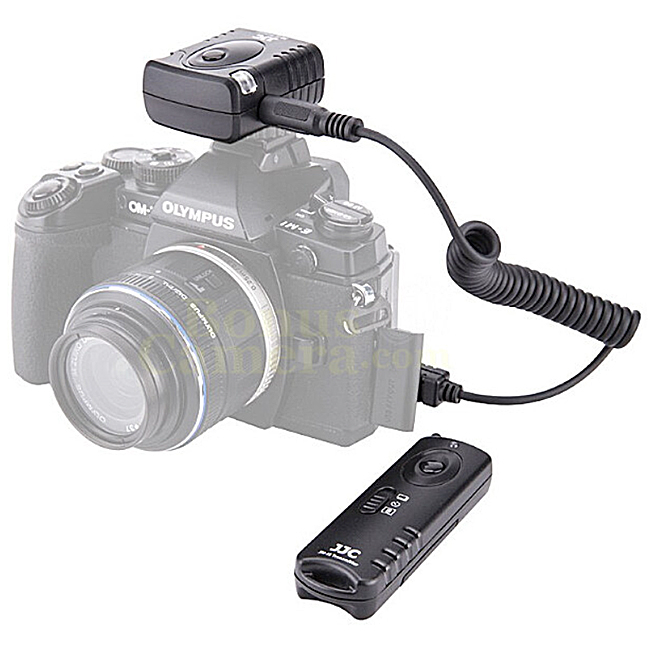 JM-J(II) รีโมตคอนโทรลไร้สายโอลิมปัส OM-D E-M1,E-M5,M5 II,E-M10,M10 II,Pen-F,E-PM1,PM2,P5,PL6,PL7,PL8,XZ-1,2,Stylus1 Olympus WirelessRemote