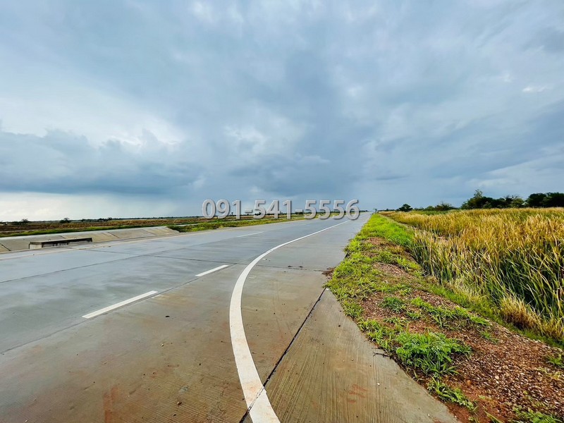 ขายที่ดิน 9-2-67.7 ไร่ ถนนวงแหวนรอบเมือง 290 เหนือตอน 2 ต.กำปัง อ.โนนไทย นครราชสีมา รูปแปลงที่ดินถุงเงินถุงทอง