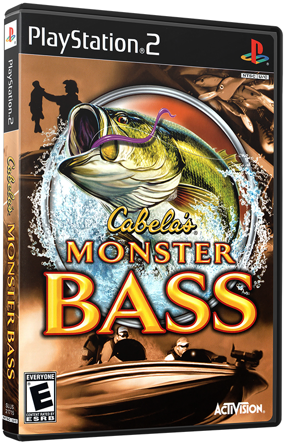 แผ่นเกมส์ PS2 : Cabela's Monster Bass