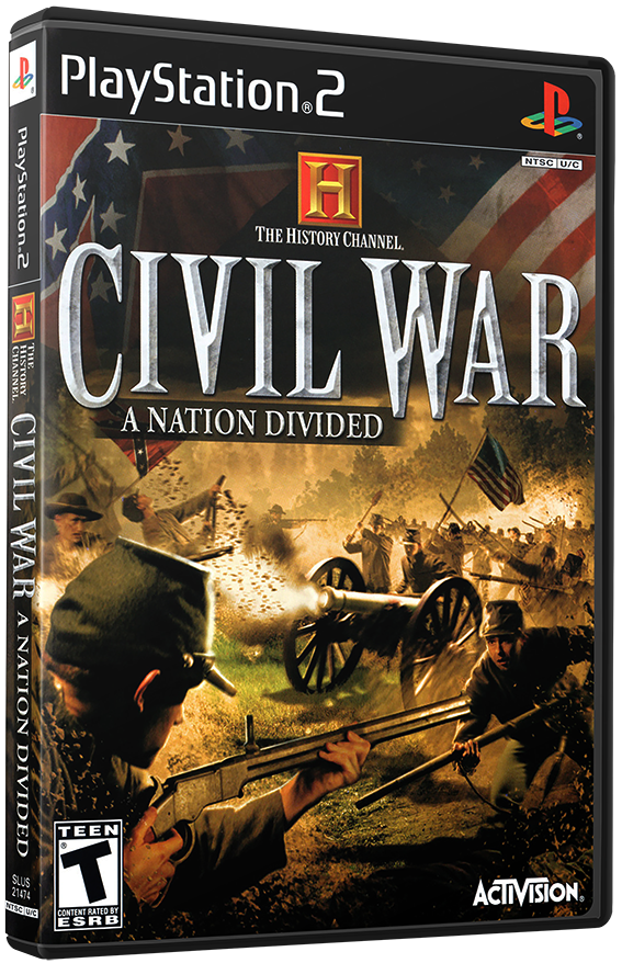แผ่นเกมส์ PS2 : History Channel, The - Civil War - A Nation Divided