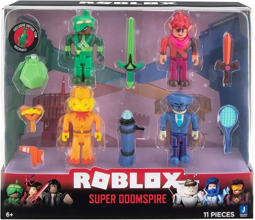 โมเดล ROBLOX โรบล็อกซ์ เซ็ท 4 ตัว Roblox 1 เซต 4 ตัว ของเล่นโรบล็อกซ์