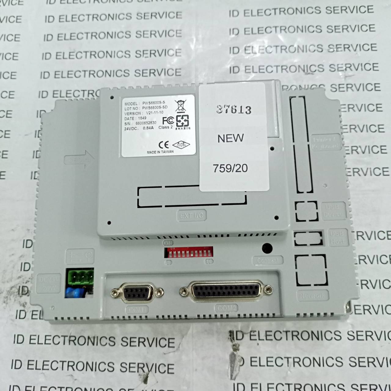 Hitech hmi รุ่น PWS6600S-S