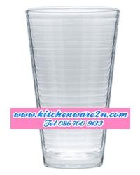 P10032 แก้วใส 16 ออนซ์ (8.6 x8.6 x 14.5 cm.) No.125316 ขายยกลัง (ราคาส่งต่อกล่อง: กล่องละ 4 โหล : 48 ใบ)