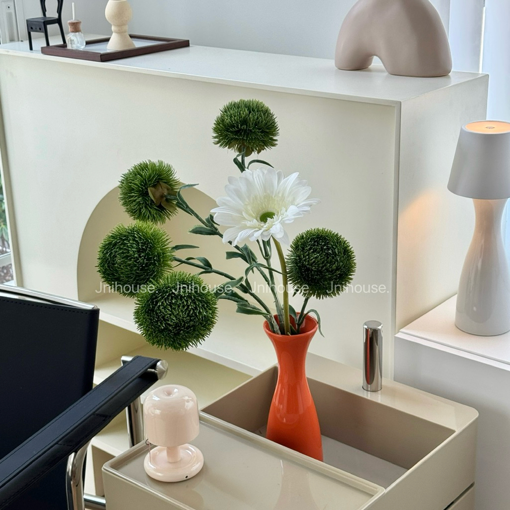 [พร้อมส่ง] Jnihouse : กิ่งไม้ประดิษฐ์ หัวเขียวกลม Green Ball (Tree)