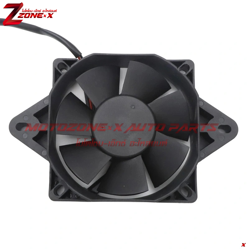 พัดลมถังน้ำมอเตอร์ไซค์ Motorcycle water tank fan For 150cc 200cc 250cc ATV Go Kart Dirt Bike Roketa Taotao Motorcycle MOTOZONE-X(โมโตโซน-เอ็กซ์) อะไหล่/Part