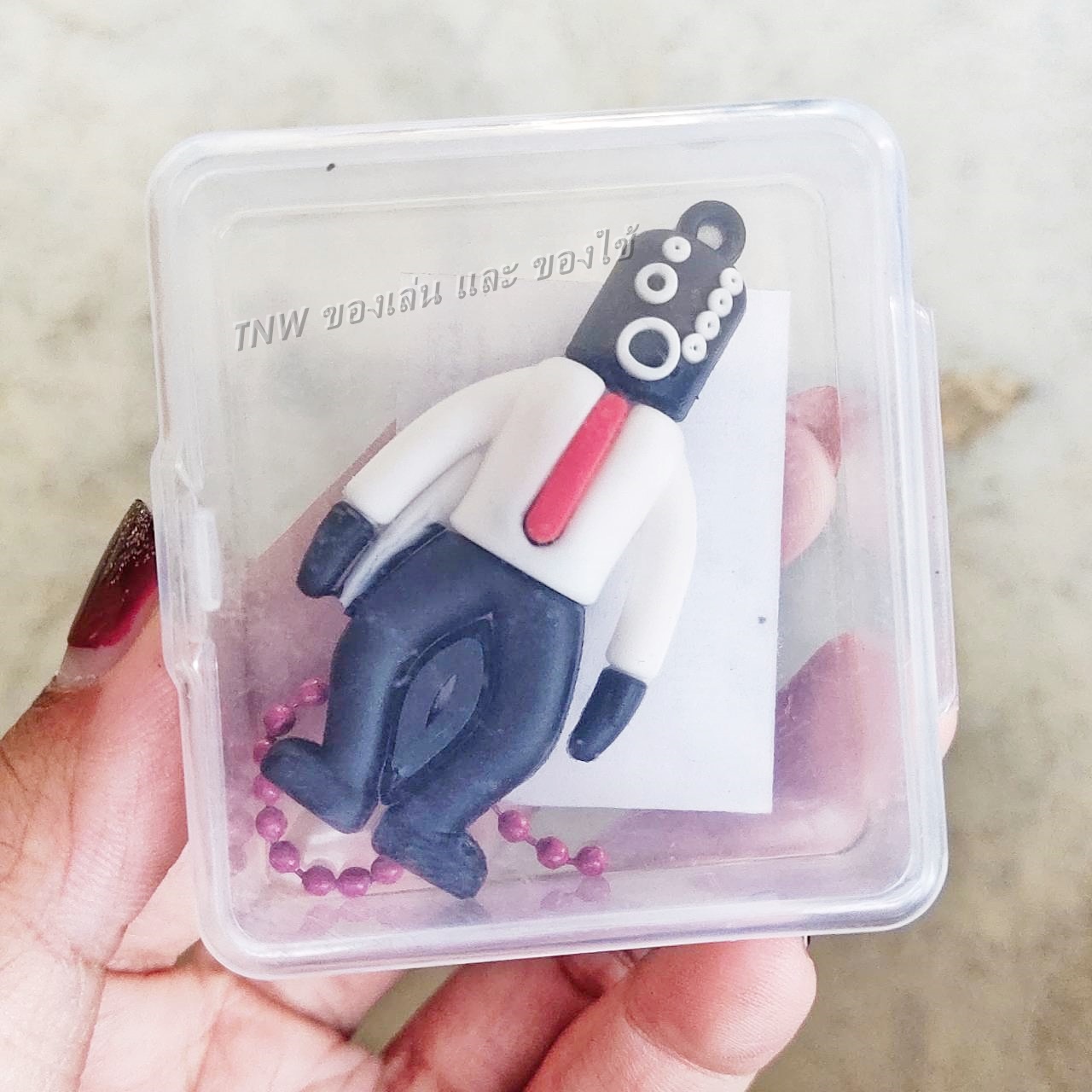 🚽 พวงกุญแจสกีบีดี้ Skibidi Toilet แบบกล่อง คละแบบ 🚽