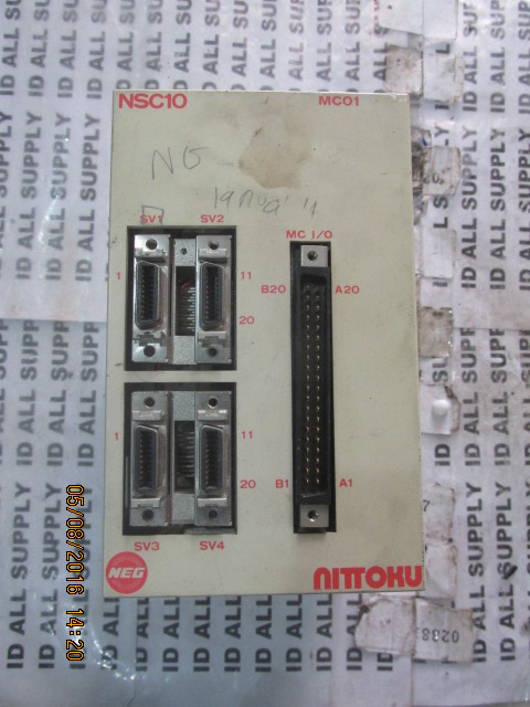 PLC " YASKAWA " MODEL : JEPMC-MC001F
